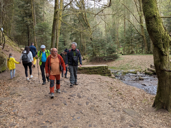 Wanderung mit Übernachtung, 
Monbachtal Bad Liebenzell
13. April 2025